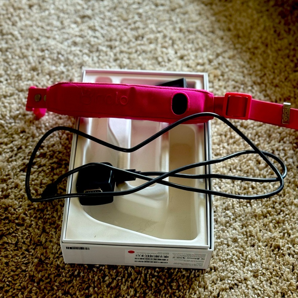 Halo Pink Dog Collar